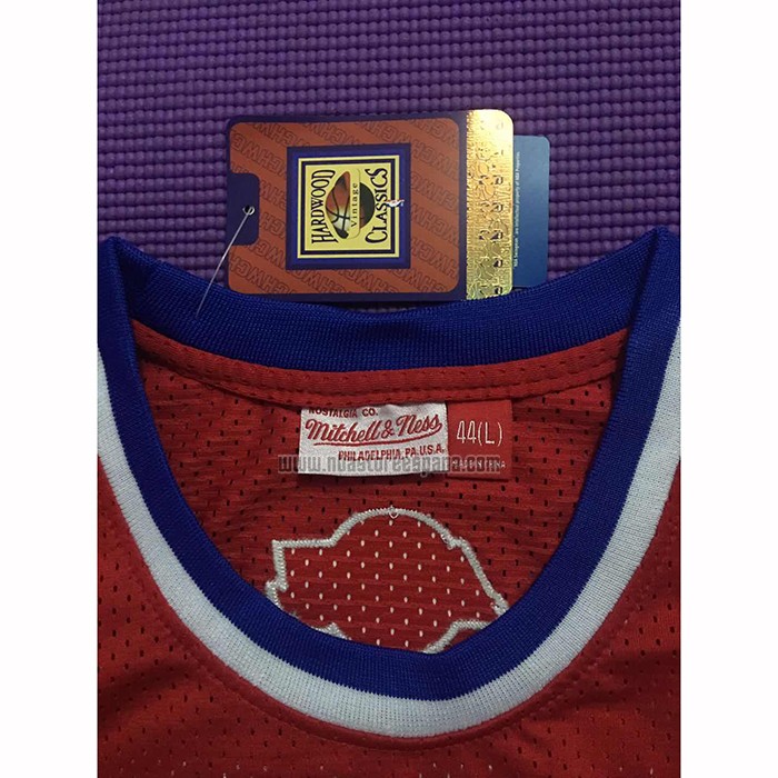 Camiseta All Star 2003 Kobe Bryant NO 8 Hardwood Classics Rojo